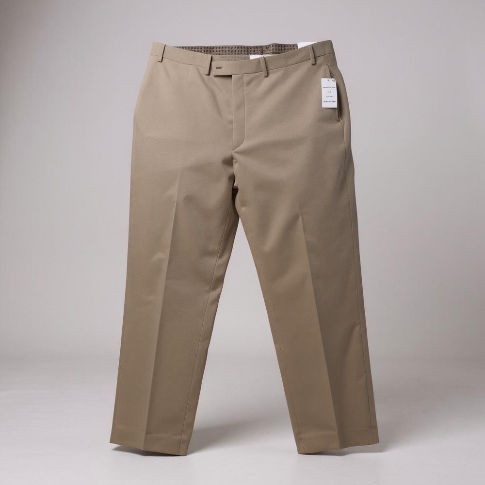 44x32 Lauren Ralph Lauren Tan Ultraflex Classic Fit Dress Pants with Tags